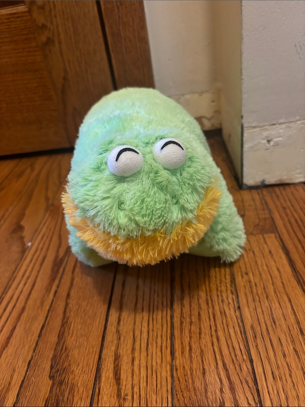 Plush Green Frog Small Pillow Pet